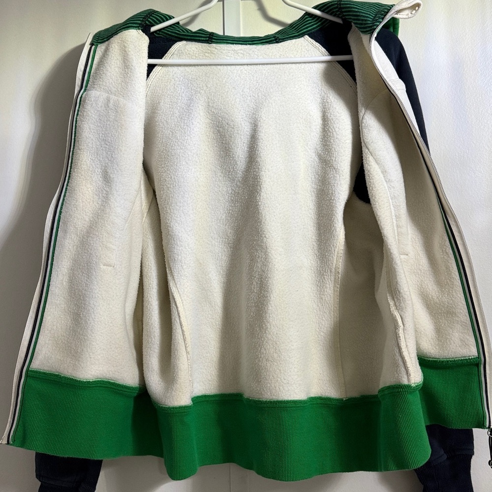 Lululemon Blue, Green and White Hooded Jacket - Picture 3 of 8